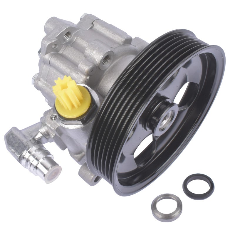 geluoxi 0024663801 0024668101 Power Steering Pump with Bracket Compatible with Mercedes Benz ML320 ML350 ML430 ML500 ML55 AMG W163 0024663801 0024668201 0044661401 0024664601 - Image 2